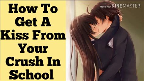 anime couple kissing|When You Get A Sweet Kiss From Your Crush 